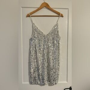 Buddy Love Sequin Disco Strappy Dress Size Large